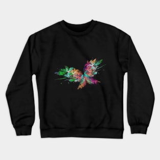 Vibrant Butterfly Crewneck Sweatshirt